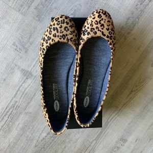 Cheetah Giorgis Black Dr Scholls 7.5